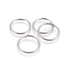 25mm Jump Rings 120pcs 12 Gauge Stainless Steel Craft Connectors For Diy Jewelry