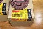  30  Dewalt 4-1 2  X 5 8 -11 Arbor Fiber Grinding Finishing Disc 36 Grit 