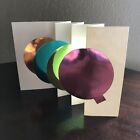 Vintage Box 8 Pop-up Foil Christmas Ornaments Note Cards Moma Museum Henry Baker