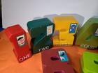 Vintage Tyco Sesame Street Plastic Numbers 1-10 Set Jim Henson Preschool Toys