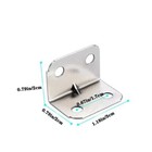 4-hole 90-degree Angle L-bracket  Corner Bracket  Angle L Bracket  Suitable For