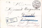 Yugoslavia 1930 Zagreb Registered B17-b19   2 Reg  Issues  Furth B s