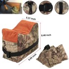 Shooting Range Sand Bag Set Rifle Gun Bench Rest Stand Front Rear Bag  gun Sock