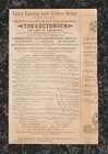  the Octoroon  Baldwin Theatre San Franciso Trade Card Program Callenders Troupe