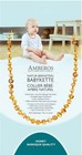 Amberos Baltic Amber Baby Necklace - Honey Tones With Safety Screw Clasp