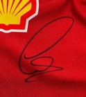 Lewis Hamilton Signed F1 Racing Puma Ferrari Polo Shirt  psa Loa 