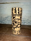 Tiki Mug Kona Club Oakland California Matte Brown Hawaiian Polynesian Barware