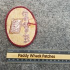Vintage Schlitz Beer Patch Go For Its Work Uniform 70s 80s Y5