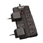 Tripp Lite 8 Outlet Surge Protector 1440 Joules 12ft Power Strip With Flat Plug