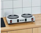 Bunn Bunwx2 Two Station Warmer Plate  130 W  Stainless Steel