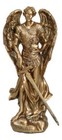 Bronzed Orthodox Christian Church Archangel Jehudiel Laudation Of God Figurine