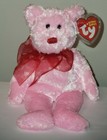 Ty Beanie Baby My Sweet The Pink Bear  8 Inch  New Mwmt Plush Stuffed Animal Toy