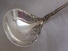 Wallace Carnation 1909 Sterling Silver Cream Sauce Ladle No Monogram Art Nouveau