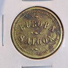 Europe Saloon Nv Nev Nevada Token Trade Goldfield  zz 