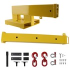 Forklift Crane Attachment 5500lbs  Telescoping Jib Boom For Skid Steers