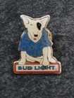 Spuds Mackenzie Bud Light Enamel Pin Vintage 80s Beer Mascot Breweriana