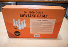 New Halloween Ghost Bowling Tabletop Game Wood Pins   Ball Game Fun Kids Toy Set