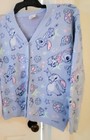 Girls  X-large Disney Stitch Cardigan  X-large Bra  3 Pins   Earrings
