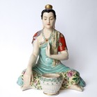 Fine Vintage European Chinese Japanese Style Porcelain Buddha Figurine 20th C