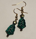 Lot 3 Pairs Christmas Dangle Earring Set- Peppermint   Xmas Tree   Snowman