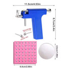 Ear Piercing Gun Kit With 98 Stainless Steel Stud Earrings Jewelry Tool