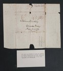 1810s Antique Lindley Phila Pa Clarks Ferry Pa Quaker Letter Business Worry Fam