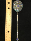 Beautiful Large 19 Cm Spoon Cloisonne Enamel Silver 84 Russian Imperial Antiques