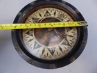 Vintage Wood Freeman Metal Marine Pilot Compass 1937 Patent Tacoma Wa Nautical