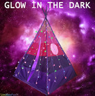 Teepee Kids Play Tent   Includes Star Lights   Carrying Case    Children Indoor