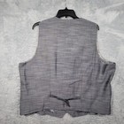 Chef Works Vest Mens 2xl Gray Fairfax Button Front Urban Collection Nwt