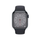 Apple Watch Series 8 Gps 41mm - Midnight Aluminum Case With Midnight Sport Ba   