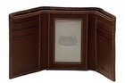 Timberland Men s Blix Brown Leather Trifold Wallet