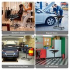 220 Pound Capacity Tool Work Table  Adjustable Heavy Duty Table With Wheels