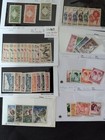 Quantity Europe Stamps In Bags   Stock Books Unchecked From Estate  -111 Photos