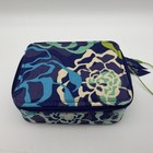 Vera Bradley-travel Pill   Organizer Box  Blue  Green And White Floral 