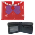New Sailor Mars Uniform Sailor Moon Bifold Wallet Sera Mun Credit Card Billfold