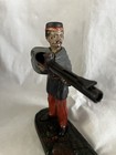 Antique Cast Iron Mechanical Bank J e Stevens Creedmore