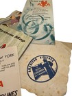 Vintage American Airlines Lot Welcome Aboard  Tickets Timetable Map Napkins More