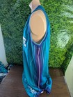 2000-01 Charlotte Hornets Basketball  44 Derrick Coleman Game Worn Jersey  54 6