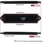 Cabin Air Cowl Filter For Bmw E82 E88 E90 E91 E92 E93 X1 M3 128i 135i 328i 335i
