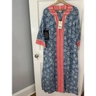 Cobalt Bouquet Belize Caftan  Nwt Tuckernuck Xl