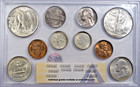 1947 Pds Double Mint Set   Ms64   Ms65 Anacs Certified Including Orig  Envelope 