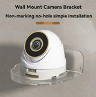 1pc Cctv Camera Wall Mount No Drill Security Camera Holder Bracket Stand - New