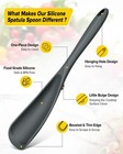 Pack Of 2 Cooking Spoons For Non Stick Cookware  Multifunction Spatula Spoon Bpa
