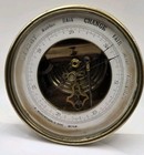 Antique Brass Barometer Bya  Robertson   Son  Wick