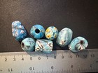 7 Millefiori Glass Trade Beads - Handmade Rare  b033 