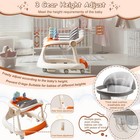 Foldable Baby Walker With Wheels  Activity Toddler Walkers For Boys Girls   5-in