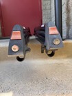 Yakima Buttondown 6 Snowboard Ski Racks W  Locks   Keys Round Bar Mounts