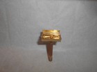Gillette 1937 Sheraton Open Comb Razor Plated 24 Karat Gold 834