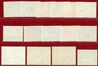 Singapore 1955   28-42  Set Of 15  Mint  Og  Nh  Scv  156 40